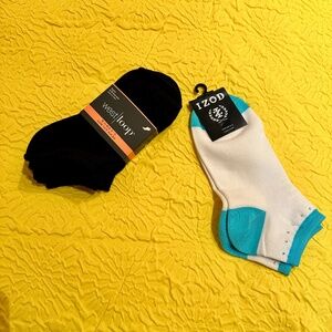 IZOD and West Loop Ankle Socks  - SET OF 4